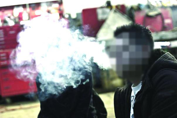 Some people smoke marijuana recreationally. Photo by Stephen Ingle (altered by staff to protect subjects anonymity).