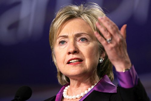 Secretary of State Hillary Clinton. Courtesy of thenews.com.