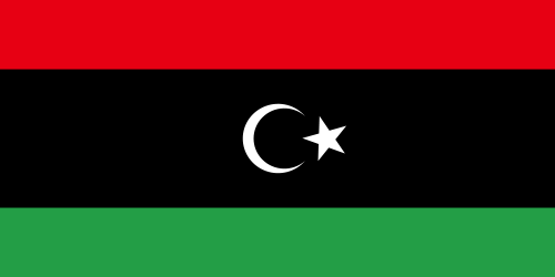 Libyas flag. Courtesy of Wikimedia Commons.
