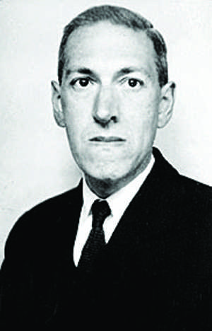 Howard Philips Lovecraft, author of horror novels.