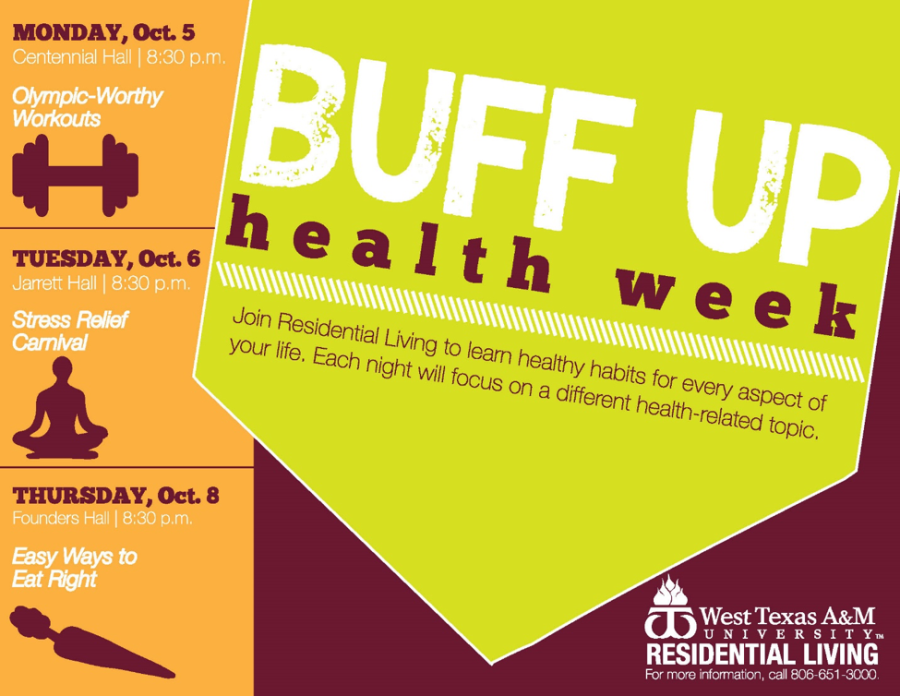 WT has been hosting Buff Up Health Week this week.