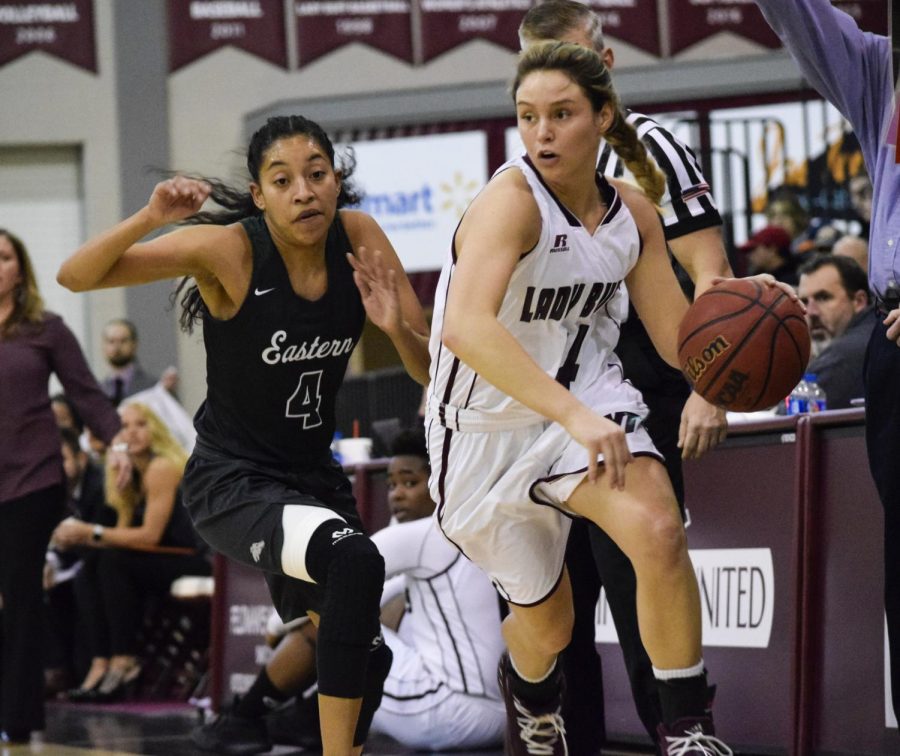 Lexy Hightower has been one of the top sophomores in the country, averaging about 15 points per game for the Lady Buffs