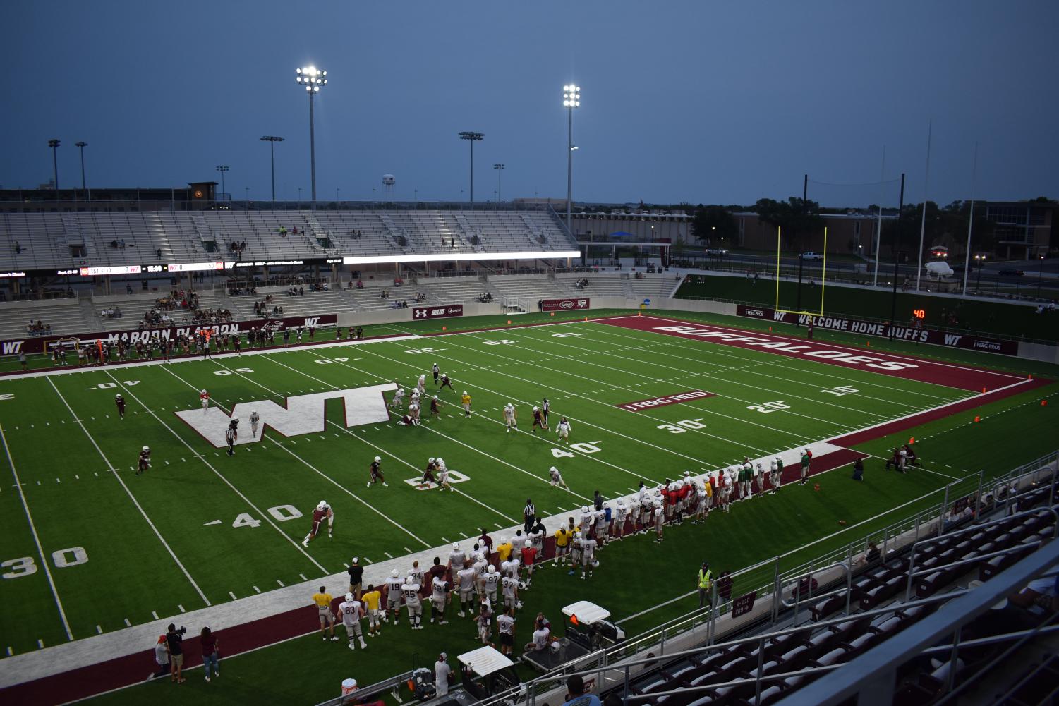 First Public WTAMU Football Outing Prepares Buffs for Upcoming Schedule