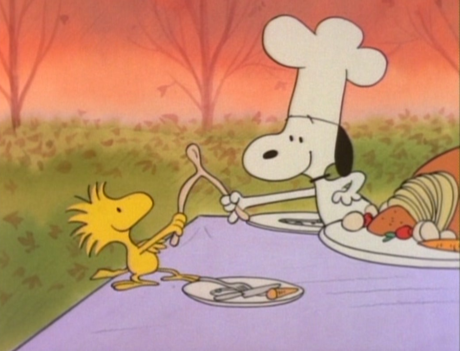 A+Charlie+Brown+Thanksgiving+first+aired+in+November+of+1973.