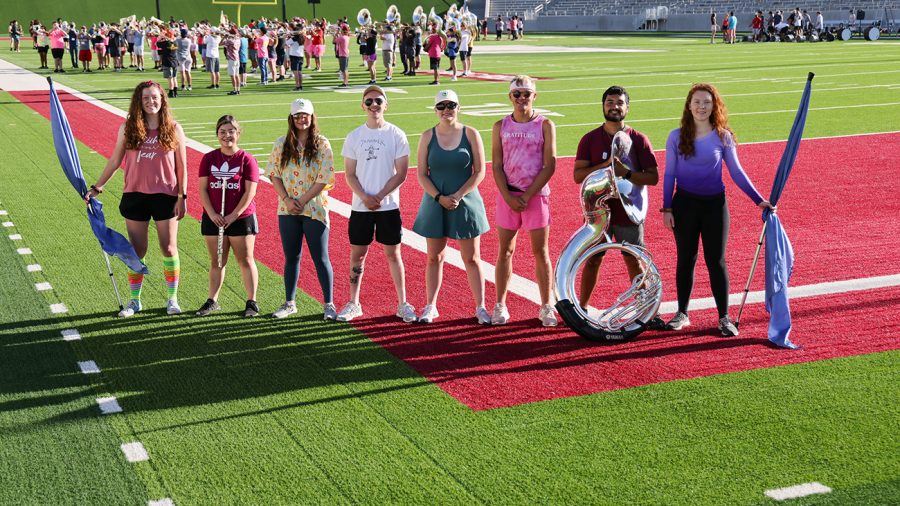 WT’s Buffalo Marching Band Prepares Classic Show for 2022 Performances