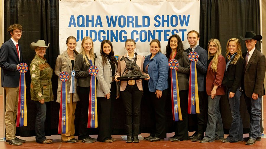 WT Sweeps Horse Judging Contests, Takes Home Two Championships