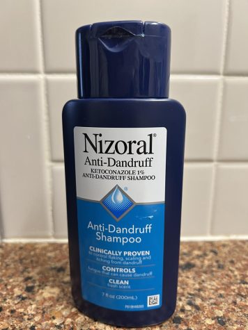 Nizoral Anti-Dandruff shampoo used for skincare.
