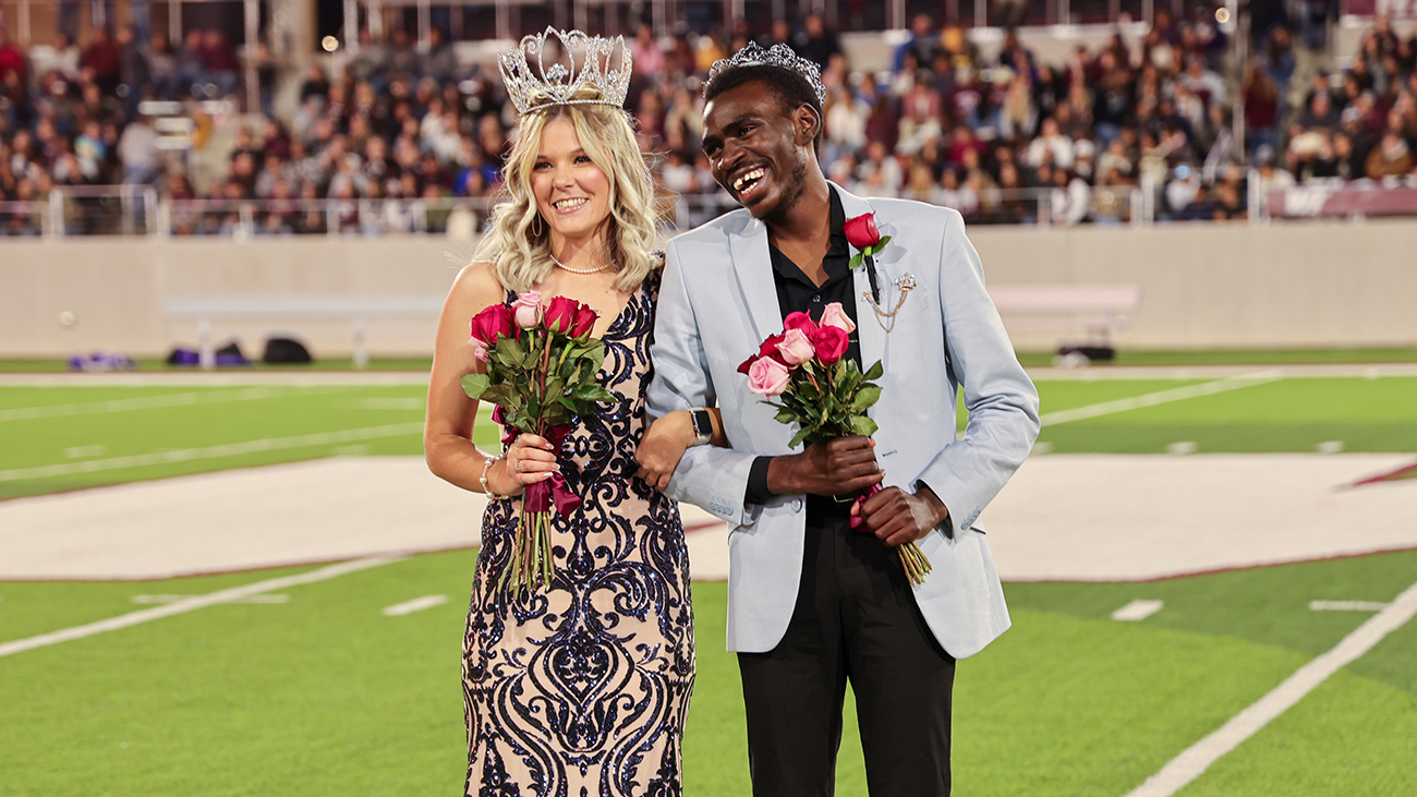 Finley, Fredinand Named WT Queen and King The Prairie News