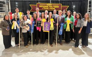 The WT Wool Judging Team traveled to Denver for NWSS and came home champions last January.