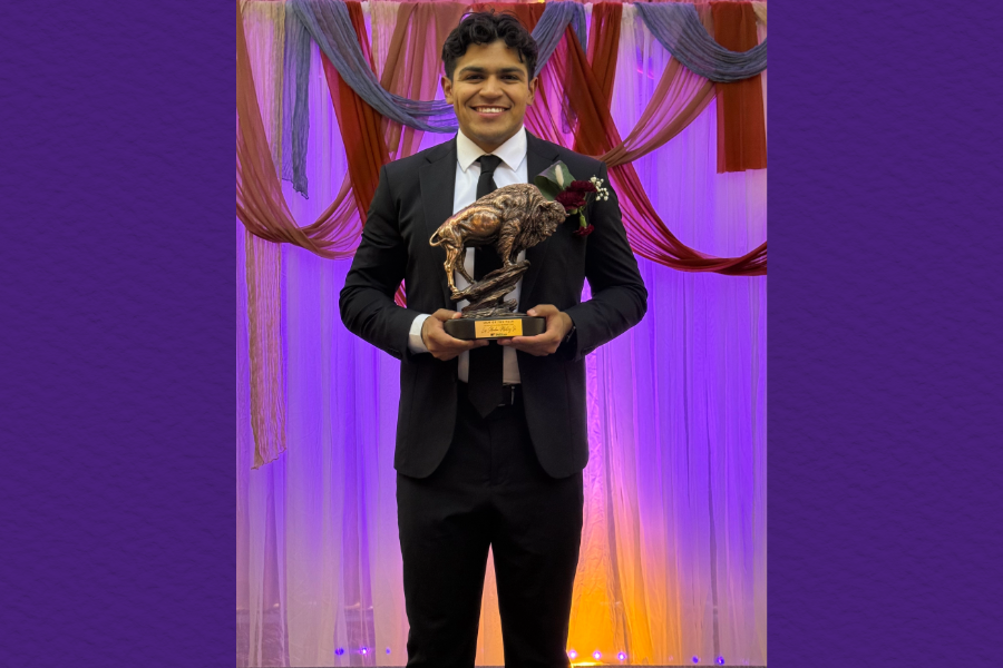 Luis Martinez named the 2025-2026 WT Man of the Year